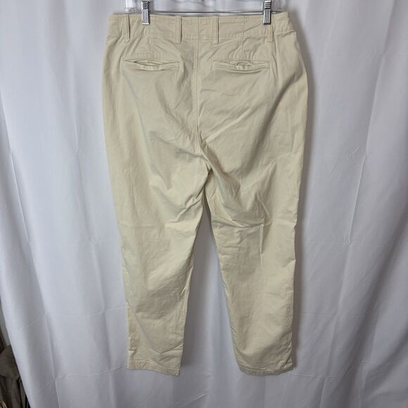 Gap Pants Women’s14 Tall Downtown Khaki Straight Chino Cotton Blend Twill Casual - Picture 10 of 14